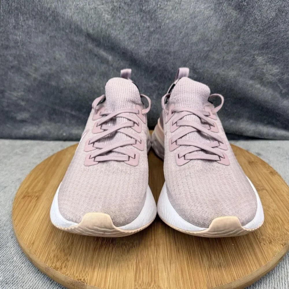 Nike Shoes Womens Size 9.5 Pink React Infinity Run Flyknit CD4372-501 Running